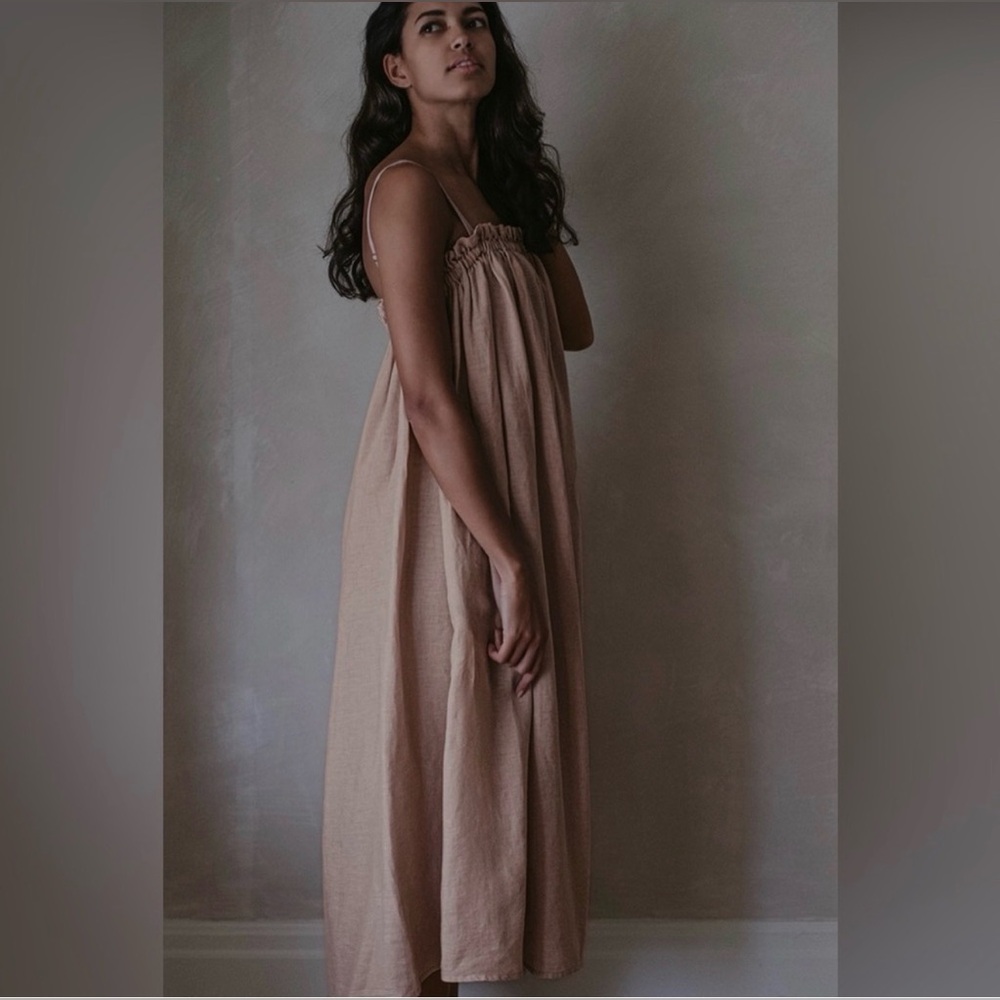 SOLD | The Simple Folk Linen Woodland Dress